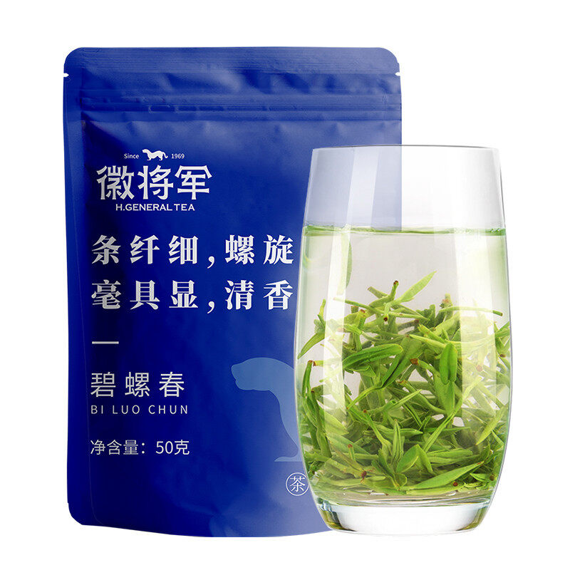 徽将军2024年新茶特级手工碧螺春高山春茶花果清香型嫩芽绿茶叶