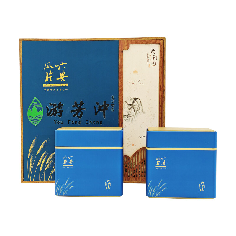 六安瓜片木质礼盒500g