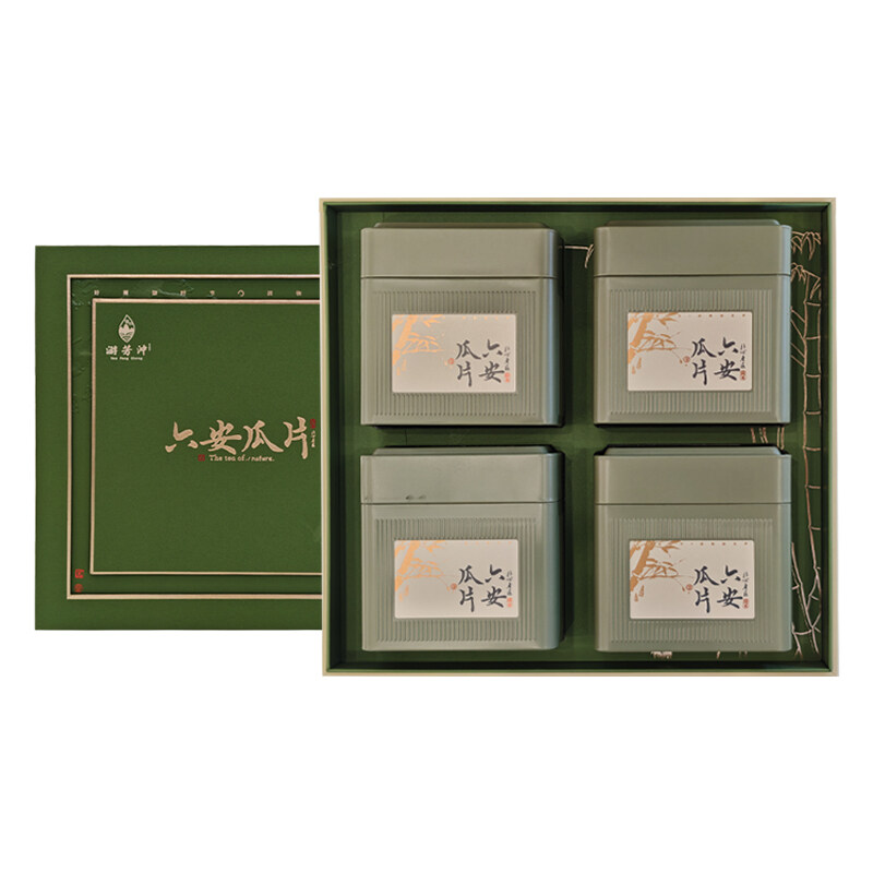六安瓜片绿色1*4精品礼盒500g