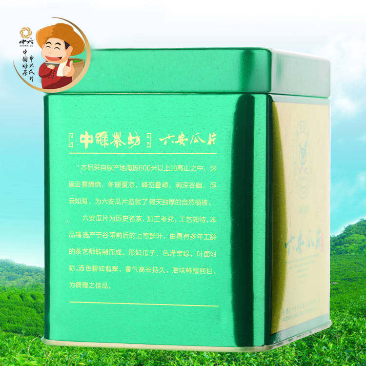 中六茶叶 中国好茶 暖胃茶．香浓适口 绿茶 新茶 商务办公家庭装 80g