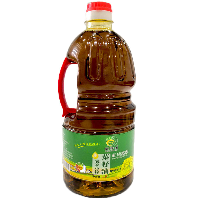  裕安区幸福淘小榨菜籽油1.8L