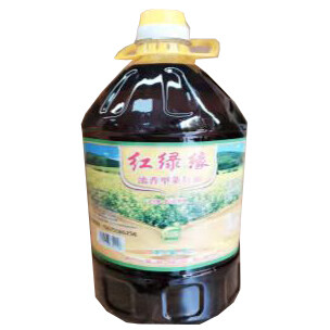 红绿缘菜籽油 5kg/桶