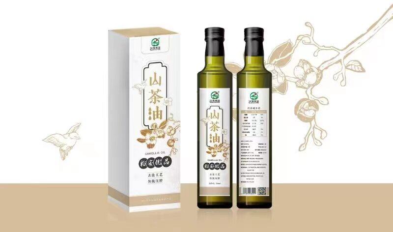 江淮果岭山茶油 物理压榨 500ml/瓶