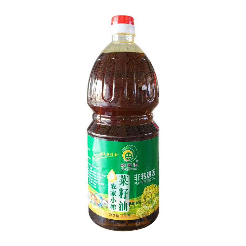 幸福淘农家小榨菜籽油2.5L/瓶