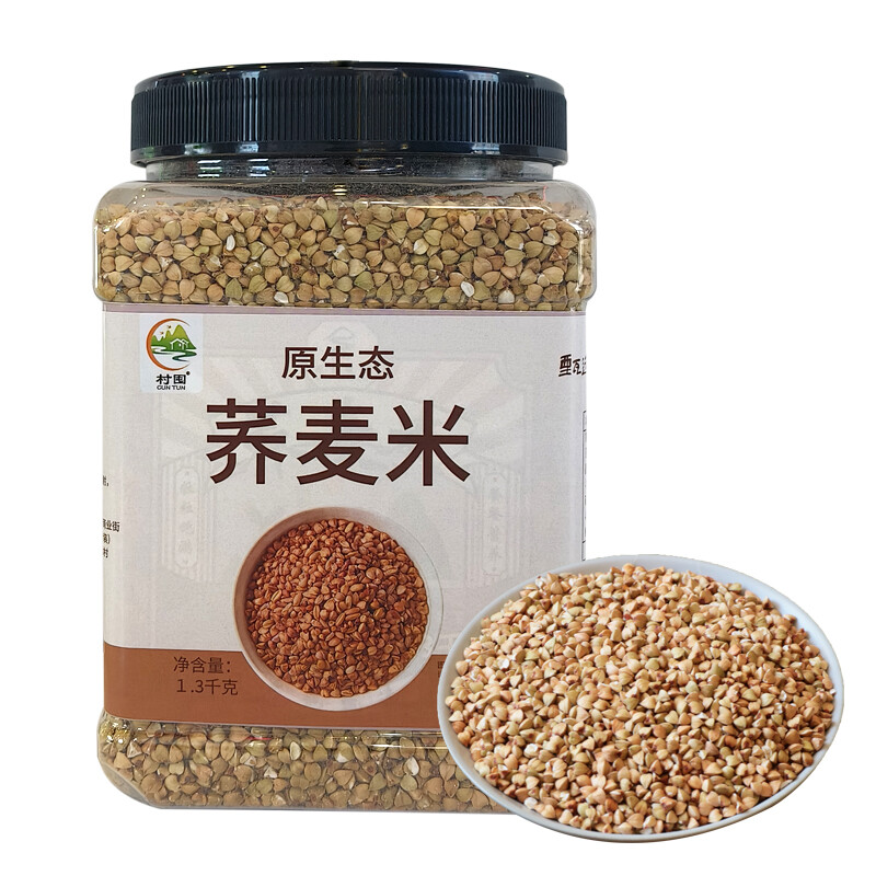 村囤牌罐装荞麦米1.3千克