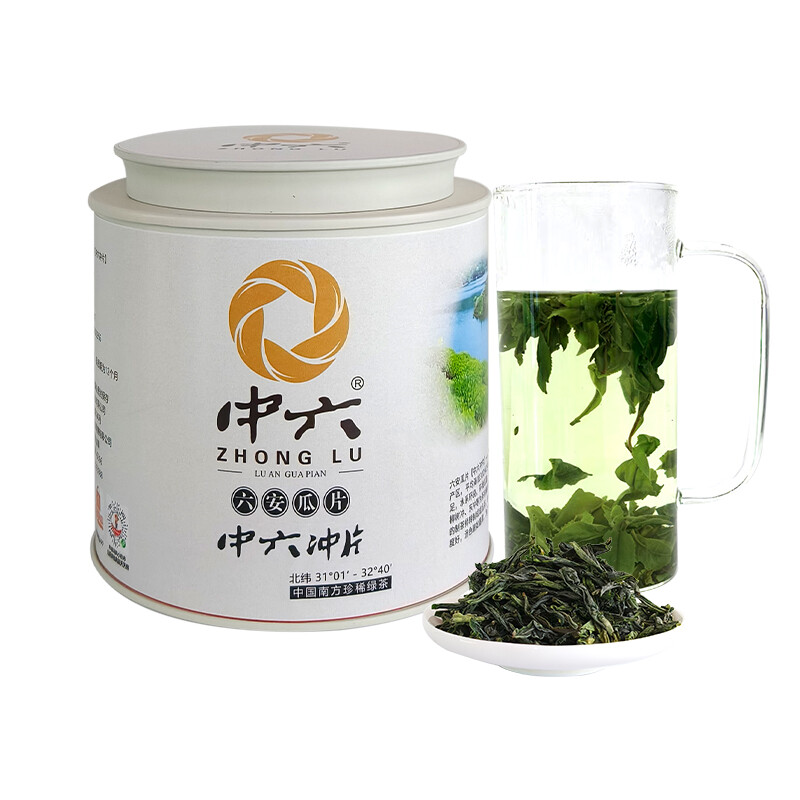 “中六”牌六安瓜片【中六冲片】100克/罐