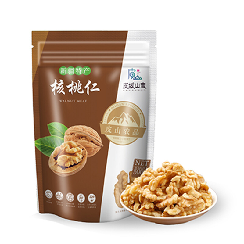 新疆核桃仁500克/袋原味新疆原产地直发包邮纯天然无加工