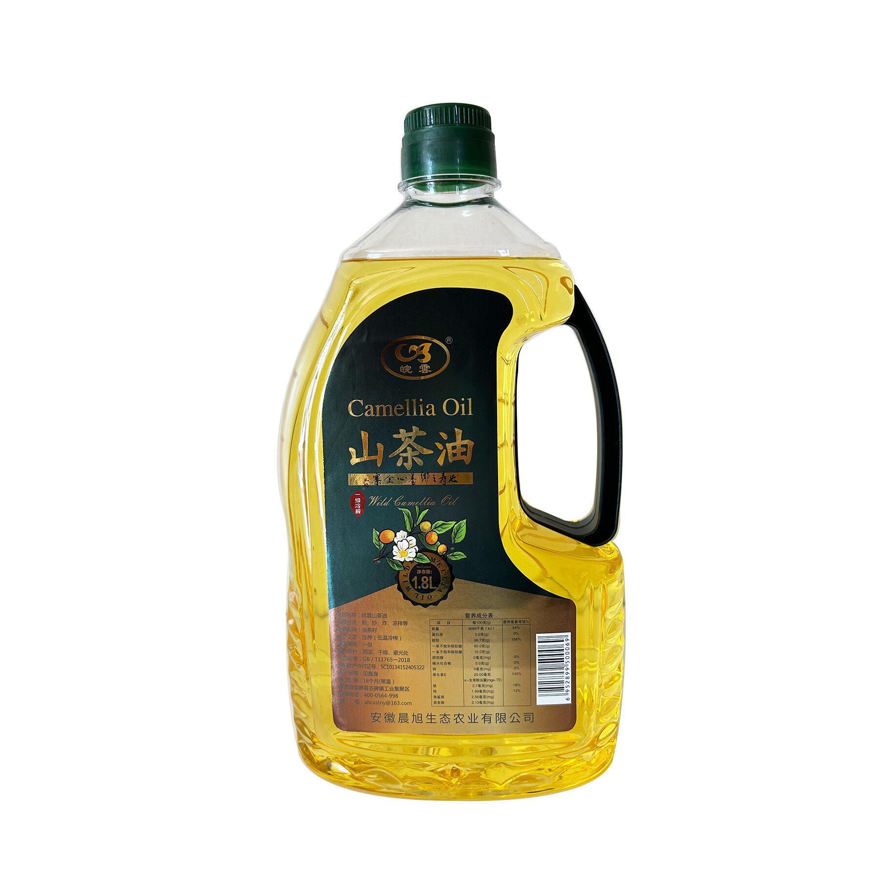 皖雲山茶油1.8L