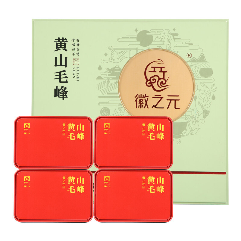 黄山毛峰绿茶 特级二等（瑞系列）300g 盒装茶叶