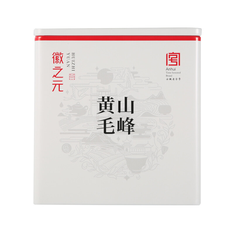 徽之元黄山毛峰绿茶特级二等瑞系列100g罐装