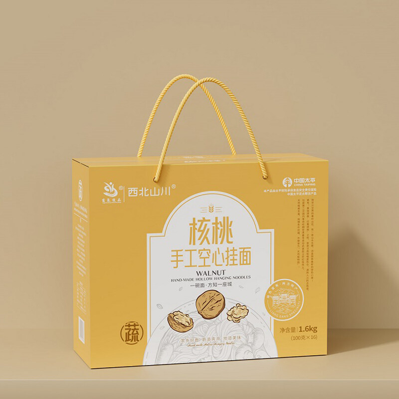 核桃手工挂面100g*16盒/提