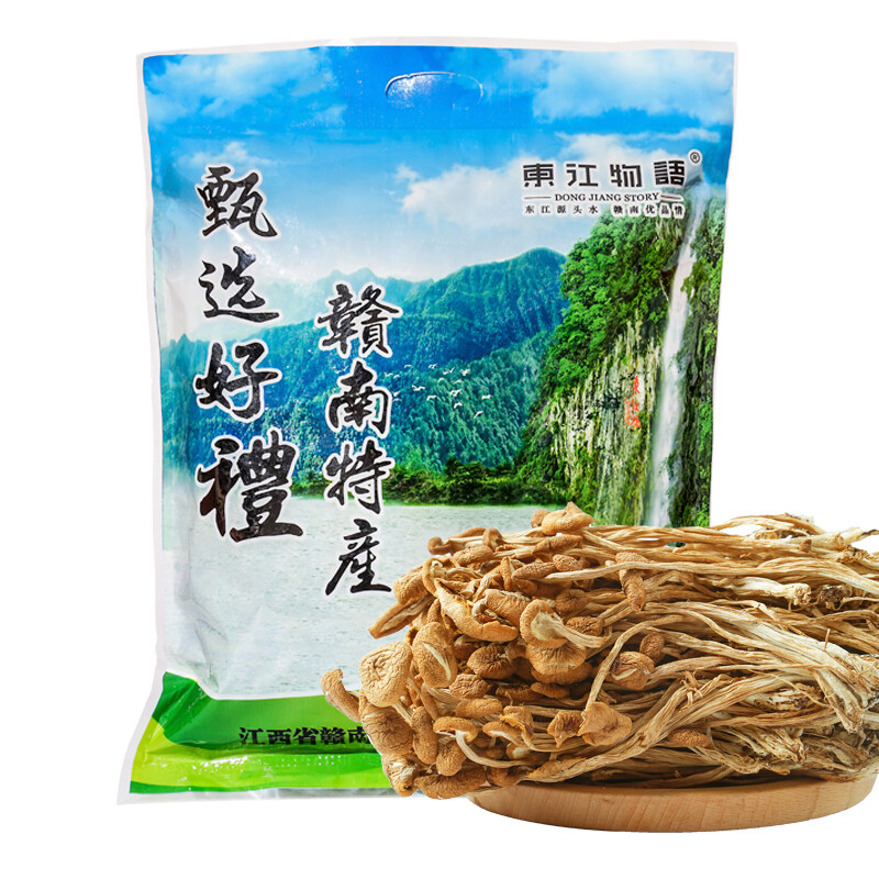 安远县东江物语优质茶树菇160g食用菌干货特产山珍