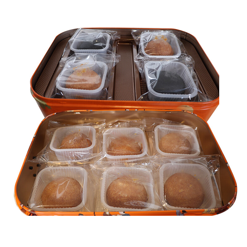 六种菌菇月饼礼盒500克/盒
