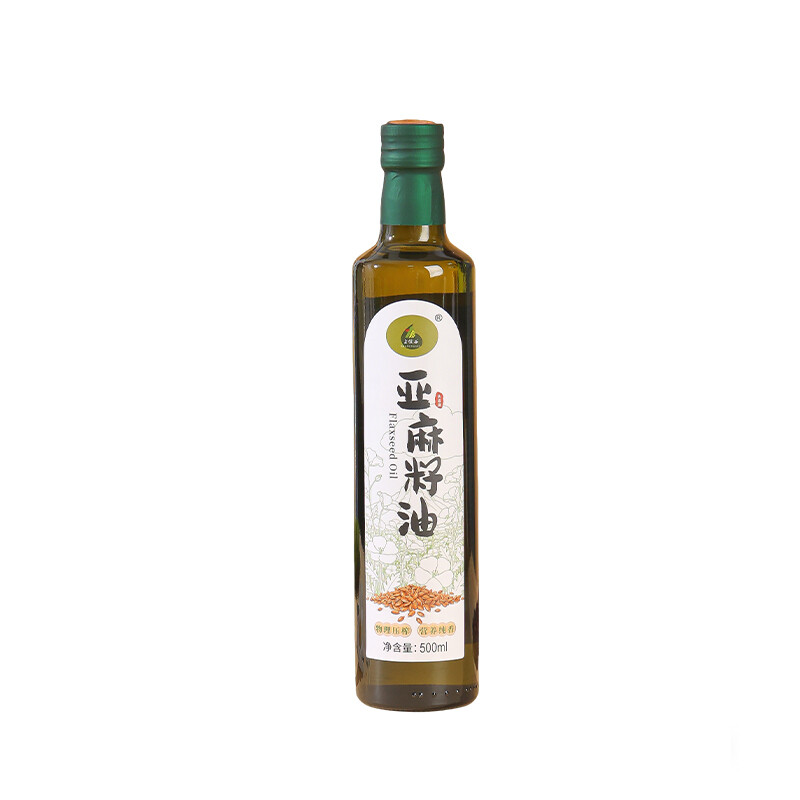 上悦谷纯正亚麻籽油500ml
