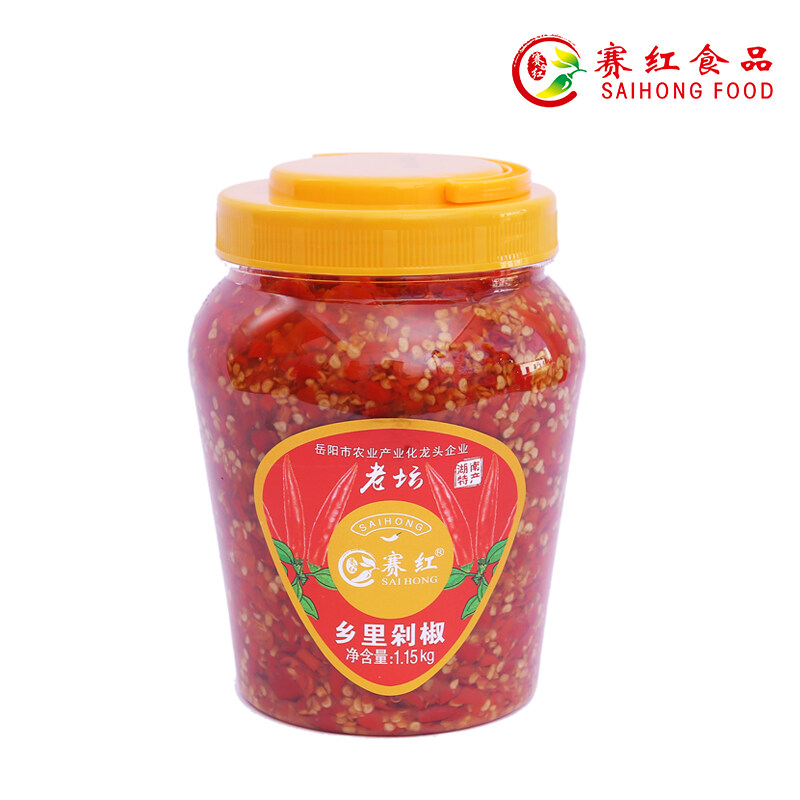 赛红 乡里剁椒1.15kg/瓶