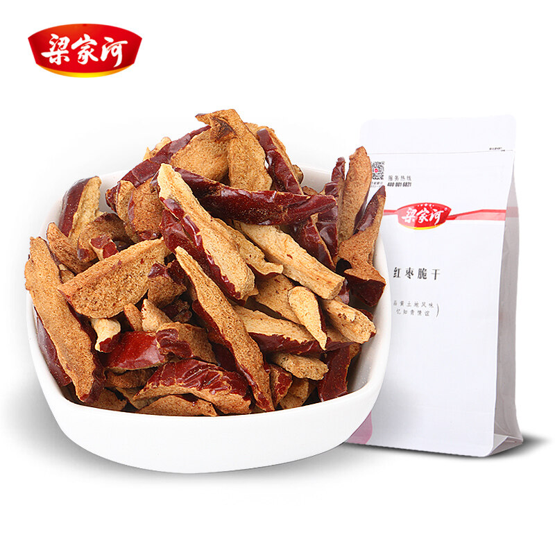 梁家河红枣脆干200g