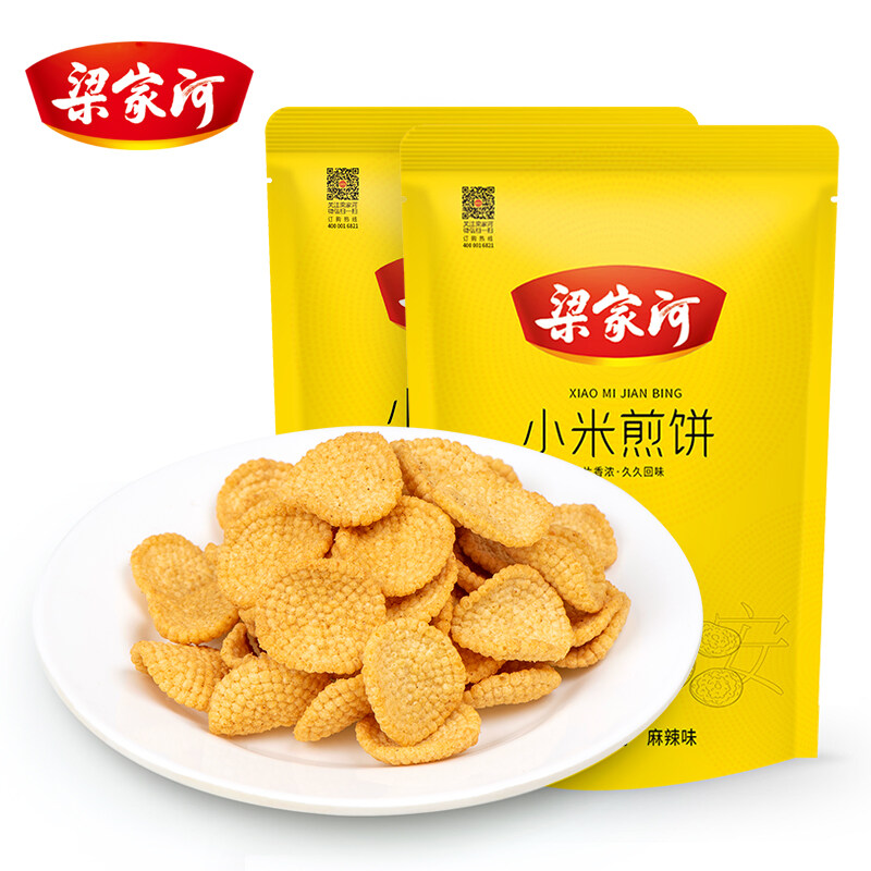 梁家河小米煎饼110g