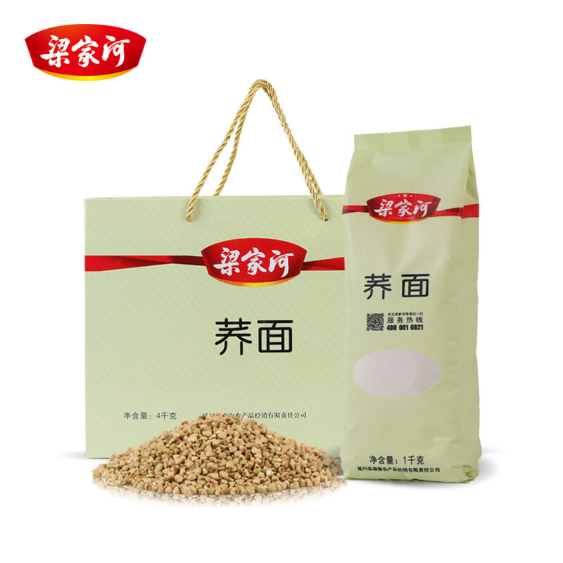 梁家河荞面粉礼盒4000g