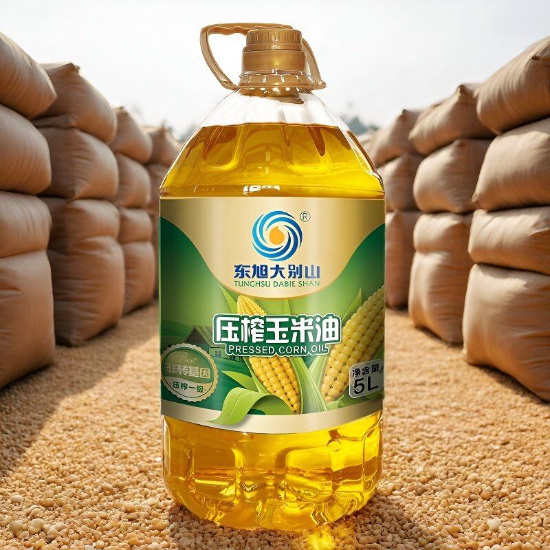 东旭大别山纯玉米油5L非转基因物理压榨食用油植物油健康好吸收