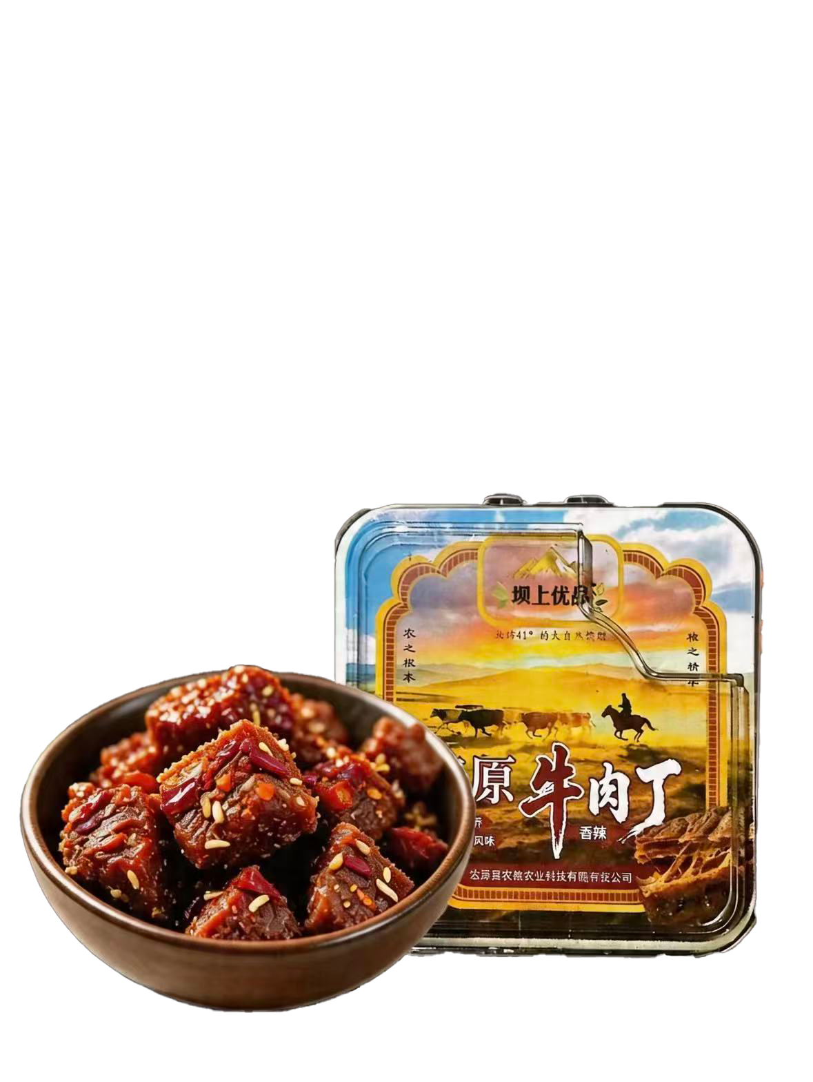 坝上优品草原牛肉丁香辣 200g/盒