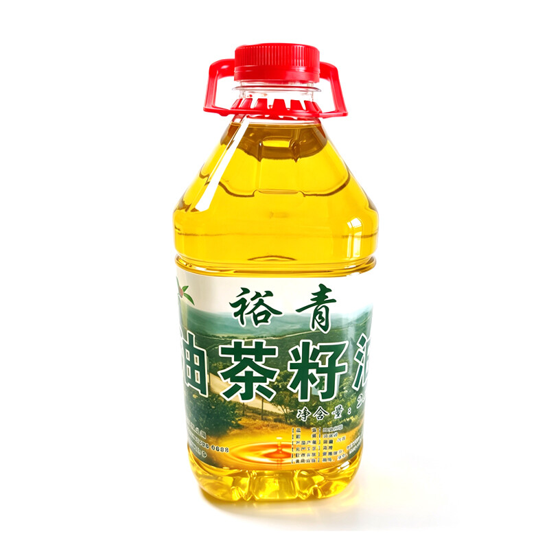 裕青头道一级绿色油茶籽油2.5升/瓶