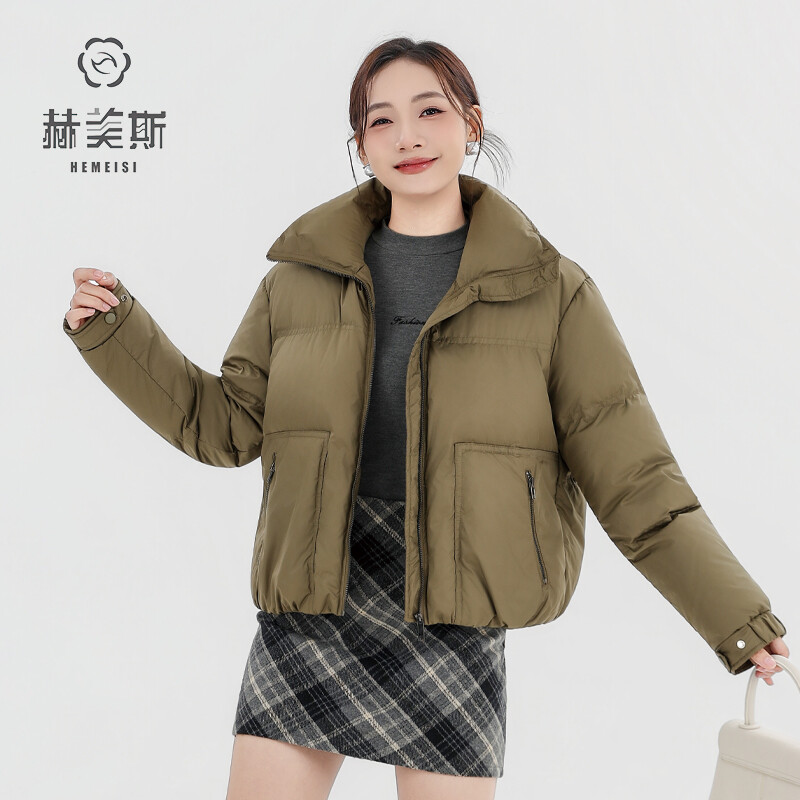 0041短款羽绒服95鸭绒
