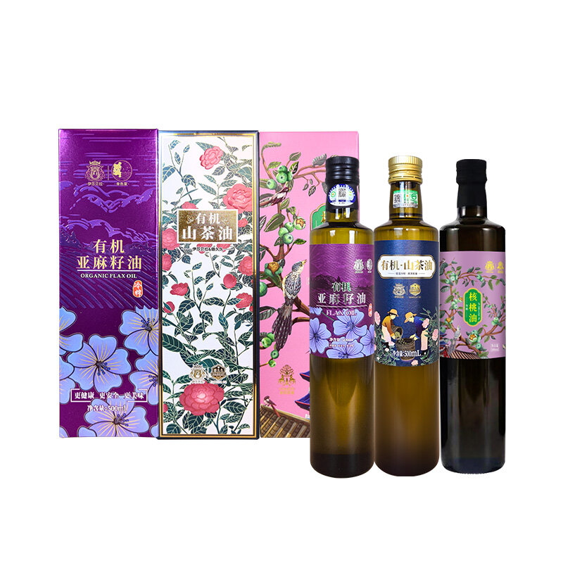 伊莎贝拉&食色家&赣久久&欧莉芙蓉-三生万物  有机油组合1.5L