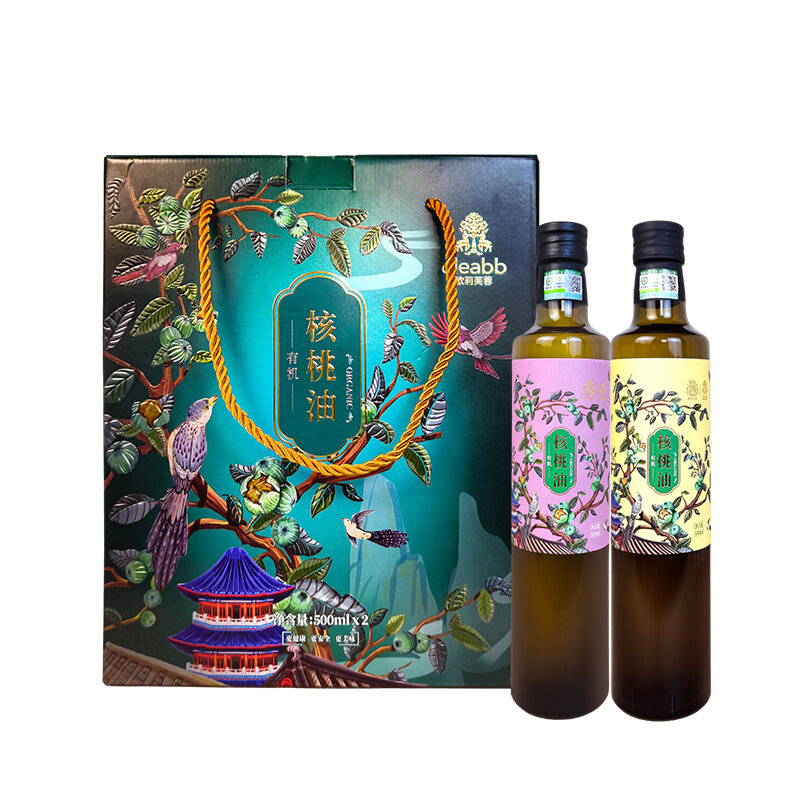 伊莎贝拉&欧莉芙蓉-欢喜洋洋  有机-核桃油500ml*2
