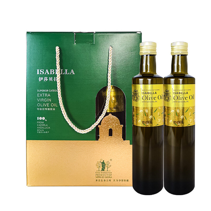 伊莎贝拉 ISABELLA-自由海洋特级初榨橄榄油500ml*2