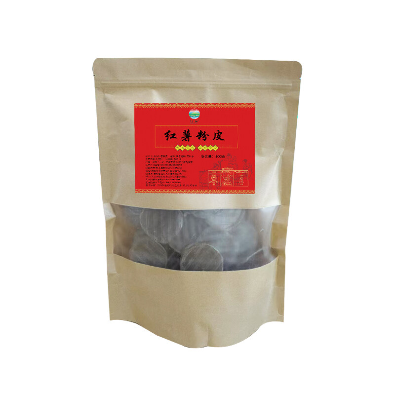 红薯小粉皮农家纯手工自制500g/袋