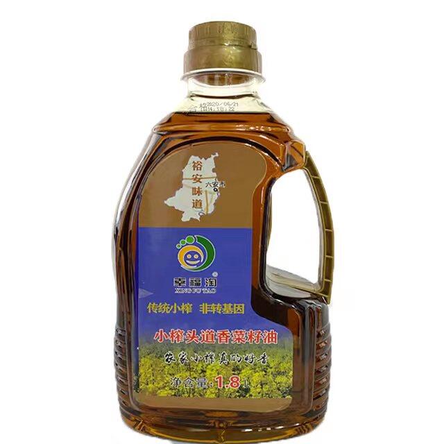 幸福淘牌 小榨头道 香菜籽油1.8L